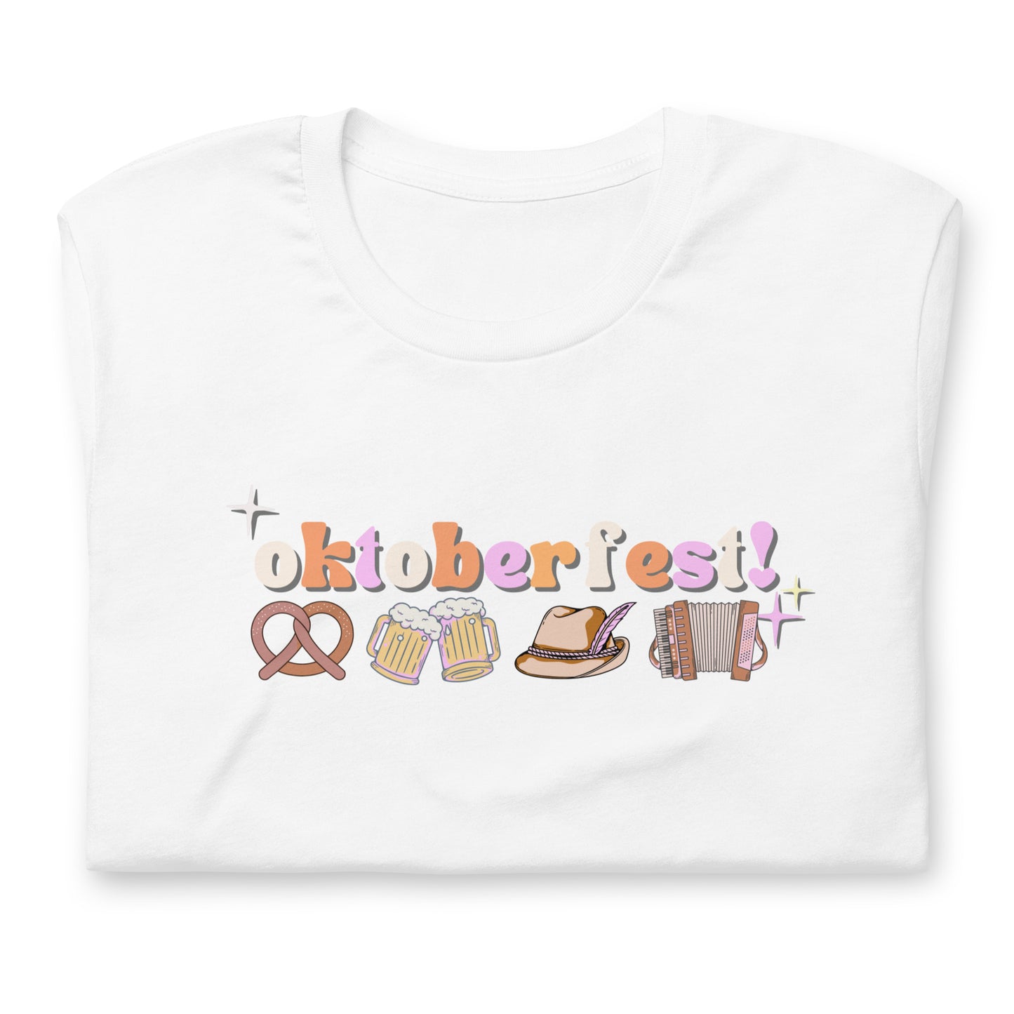 Bavarian Delight Oktoberfest T-Shirt: Pretzels, Beer, and Fun!