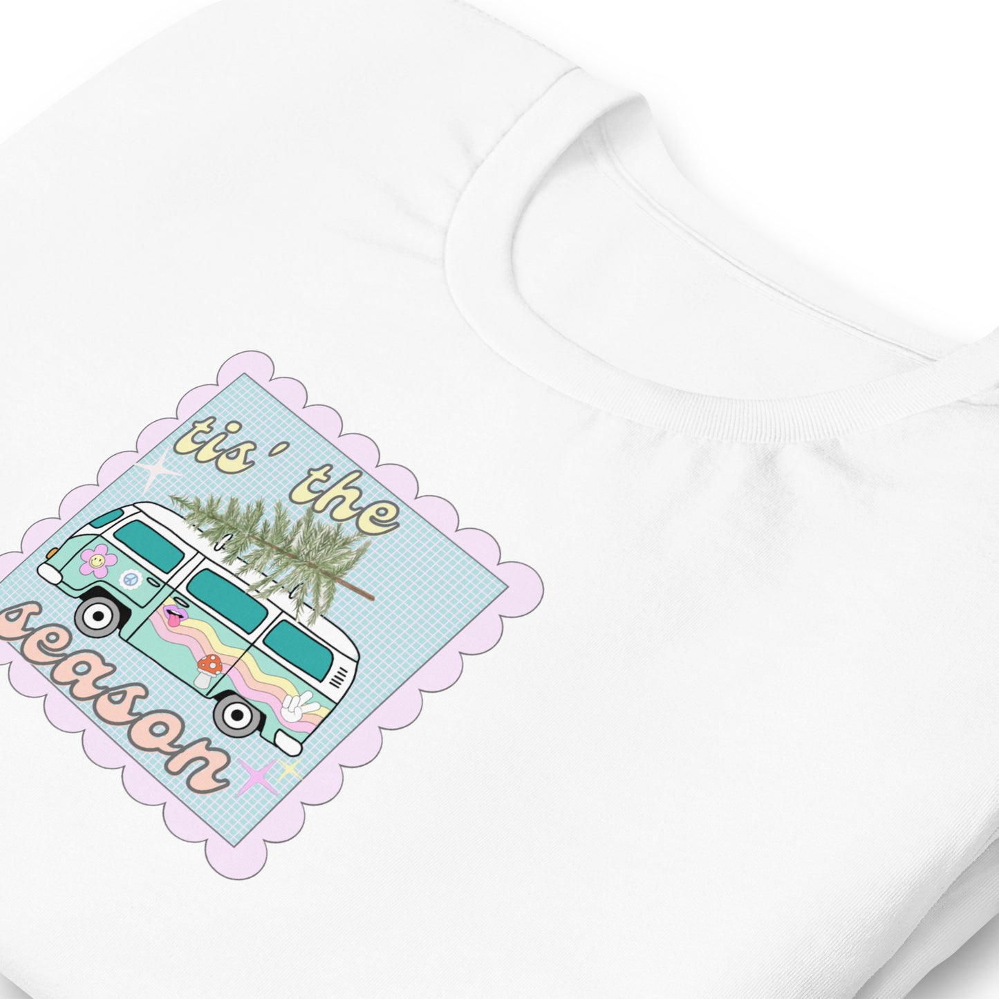 Tis' The Season Hippie Holiday T-shirt