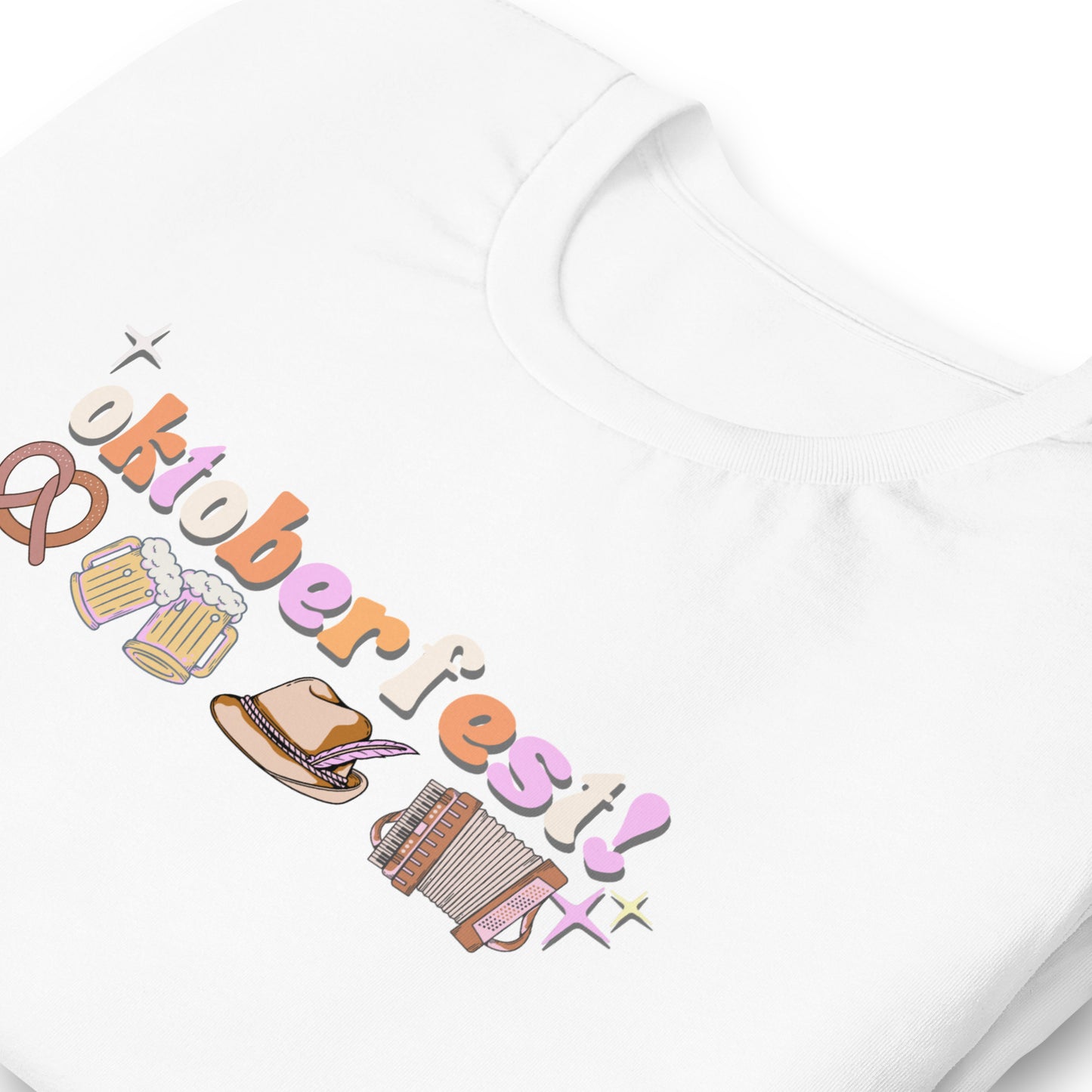 Bavarian Delight Oktoberfest T-Shirt: Pretzels, Beer, and Fun!