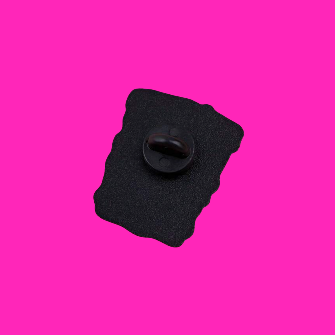 Train Wreck Just Kidding Toot Toot Relatable Lapel Badge or Enamel Pin