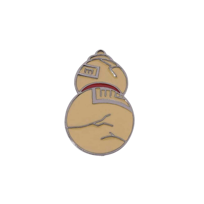 Beige Gourd Sand Spirit Cosplay Anime and Hidden Sand Village Otaku Enamel Lapel Badge or Pin