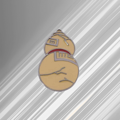 Beige Gourd Sand Spirit Cosplay Anime and Hidden Sand Village Otaku Enamel Lapel Badge or Pin