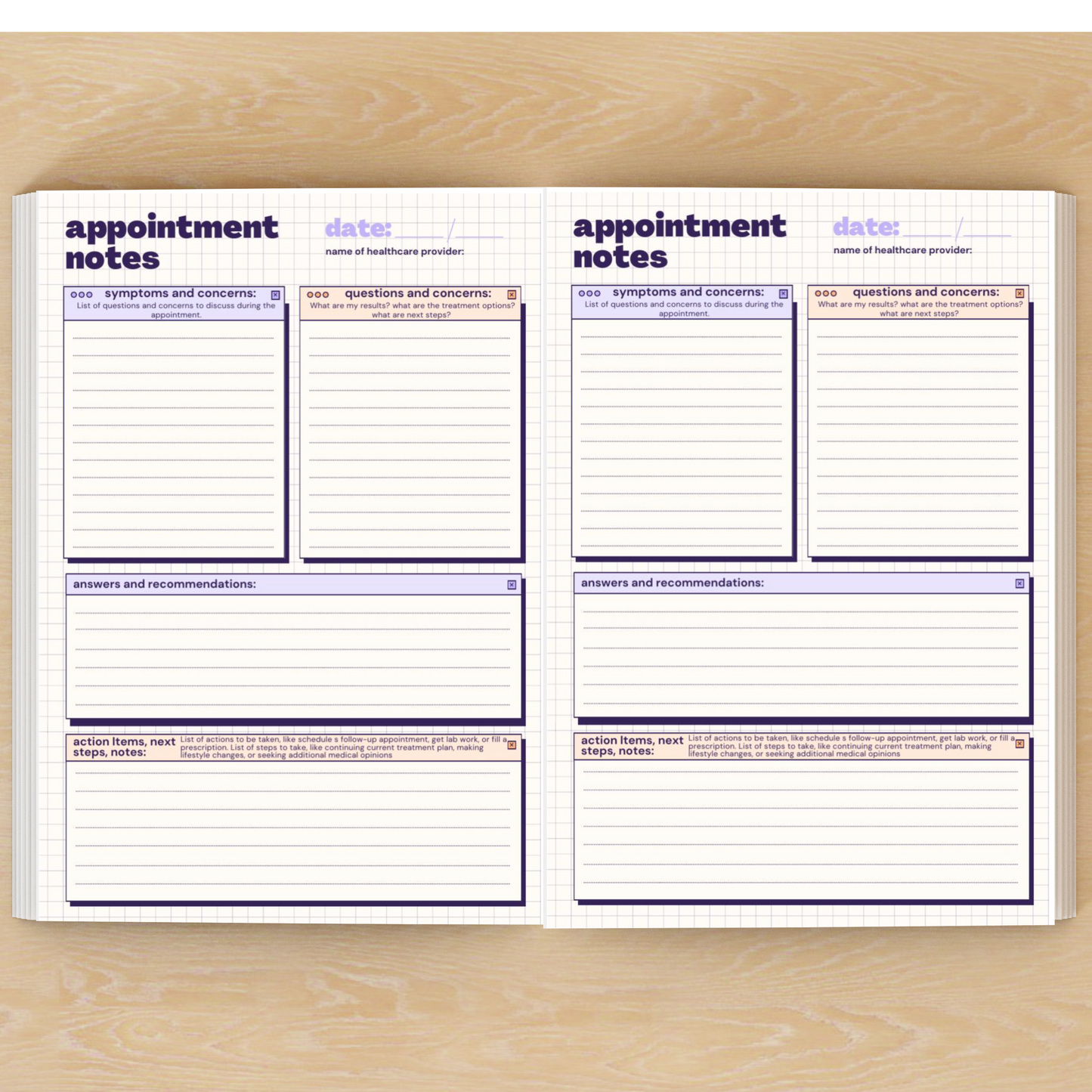 Health Companion Journal: Your Ultimate Medical Organizer