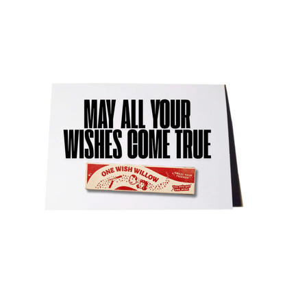 Obsession Movie Inspired One Wish Willow Greeting Card