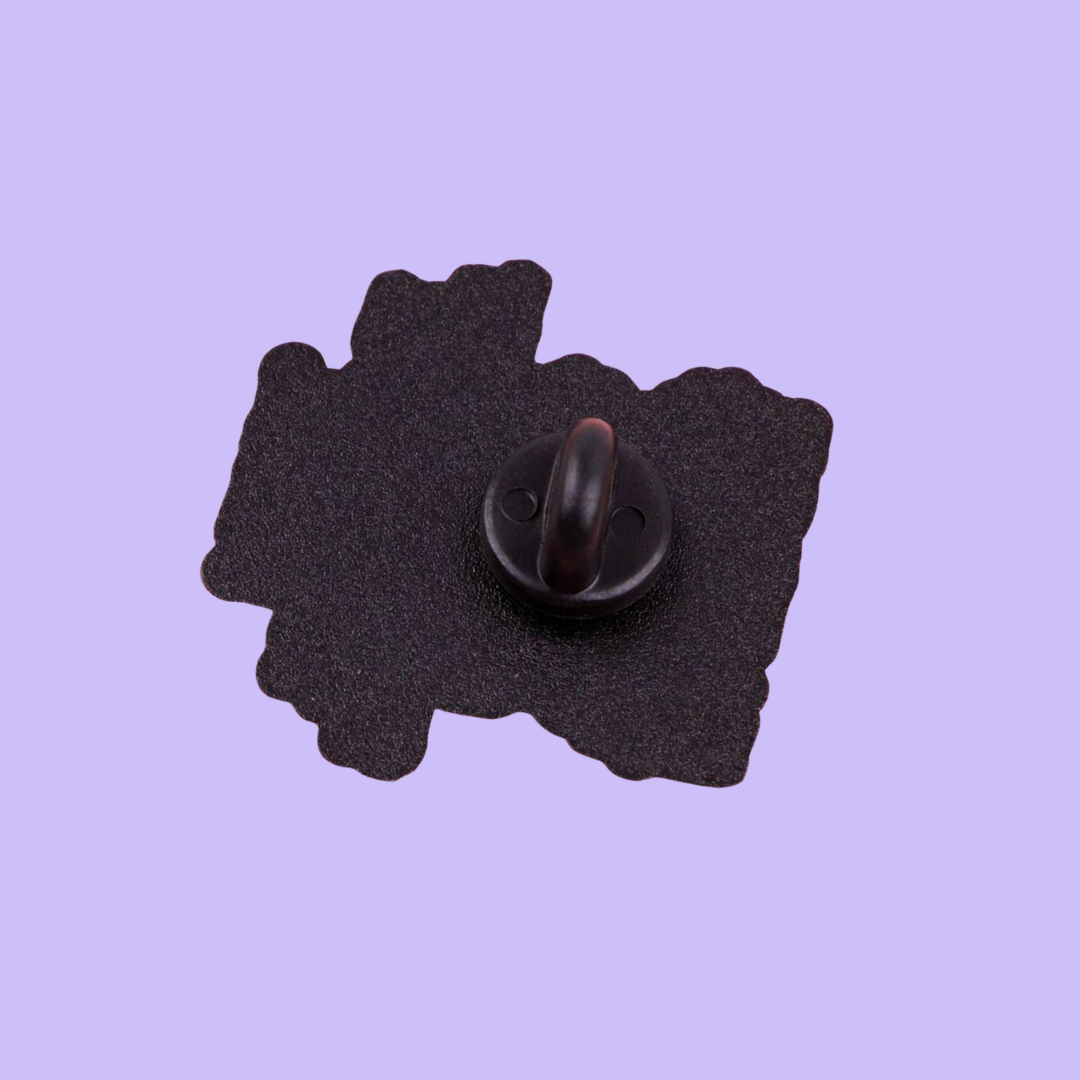 "If I Survive This Week" Sarcastic, Witty, and Funny Office Dark Humor Mental Health Awarenes Goth Purple Straight Jacket Lapel Enamel Pin or Brooch