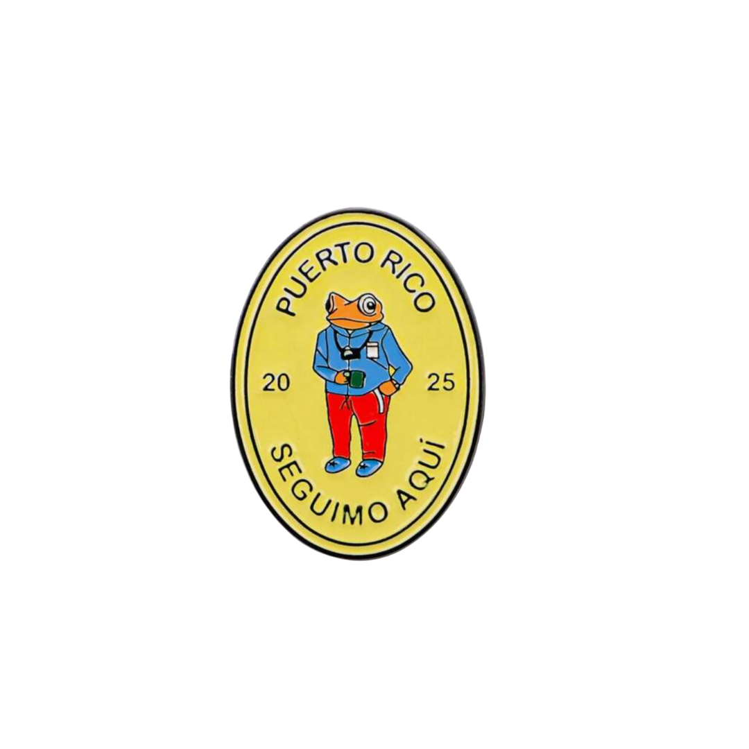 Puerto Rico Heritage Boricua Pride & Island Resilience and Caribbean Culture Collectible Enamel Pin