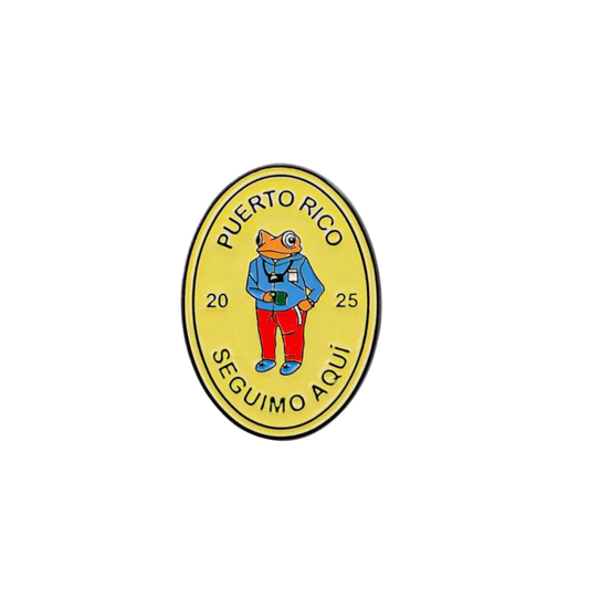 Puerto Rico Heritage Boricua Pride & Island Resilience and Caribbean Culture Collectible Enamel Pin