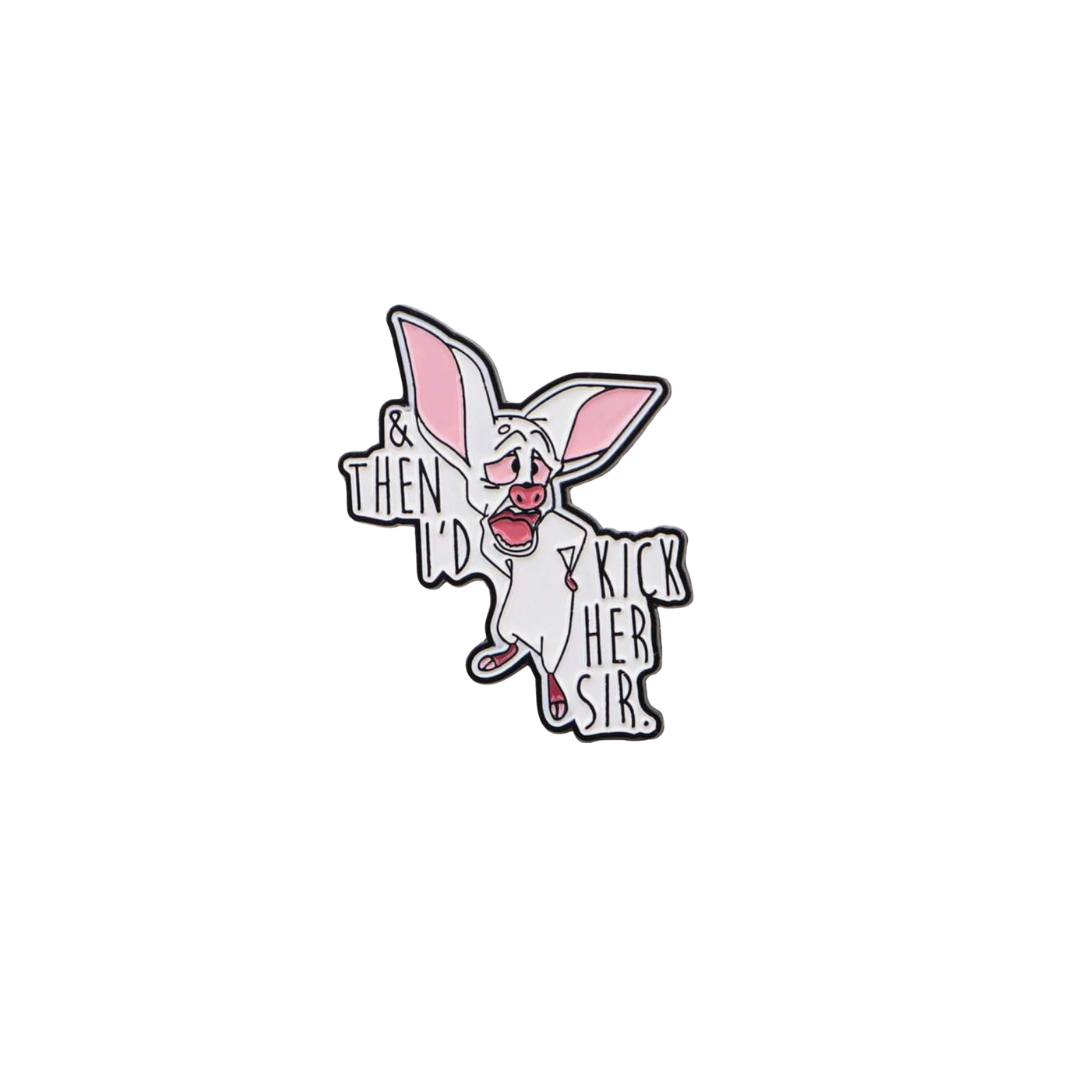 Bartok the Bat "And Then I'd Kick Her, Sir" Anastasia Funny and Nostalgic 90s Movie Quote from a Sarcastic Sidekick