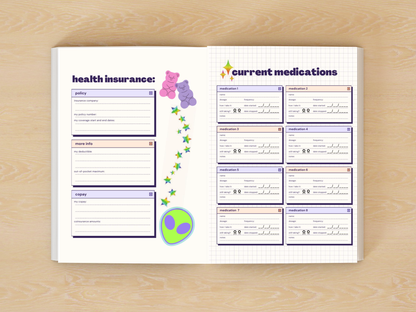 Health Companion Journal: Your Ultimate Medical Organizer