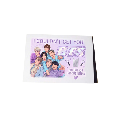 BTS Birthday Card for ARMY