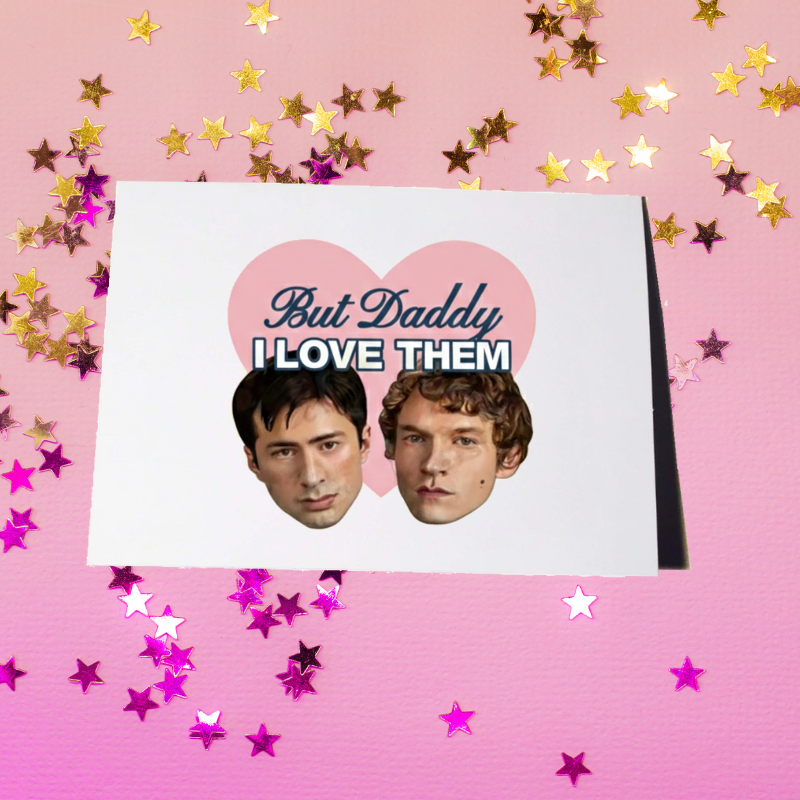 Heated Rivalry But Daddy I Love Them Card