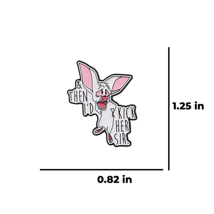 Bartok the Bat "And Then I'd Kick Her, Sir" Anastasia Funny and Nostalgic 90s Movie Quote from a Sarcastic Sidekick