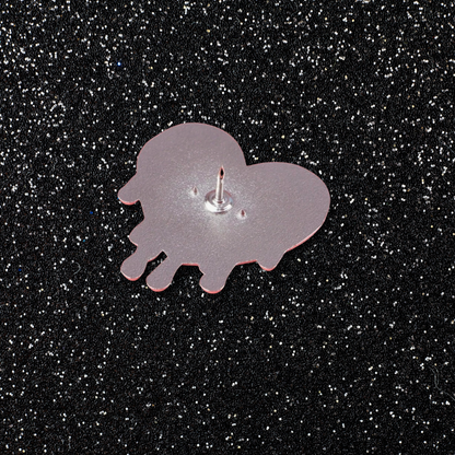 "Elder Emo" Enamel Pin - Funny Emo Music Nostalgia & Millennial Humor Lapel Pin