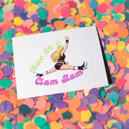 Love Island Kenzie Clam Slam Card