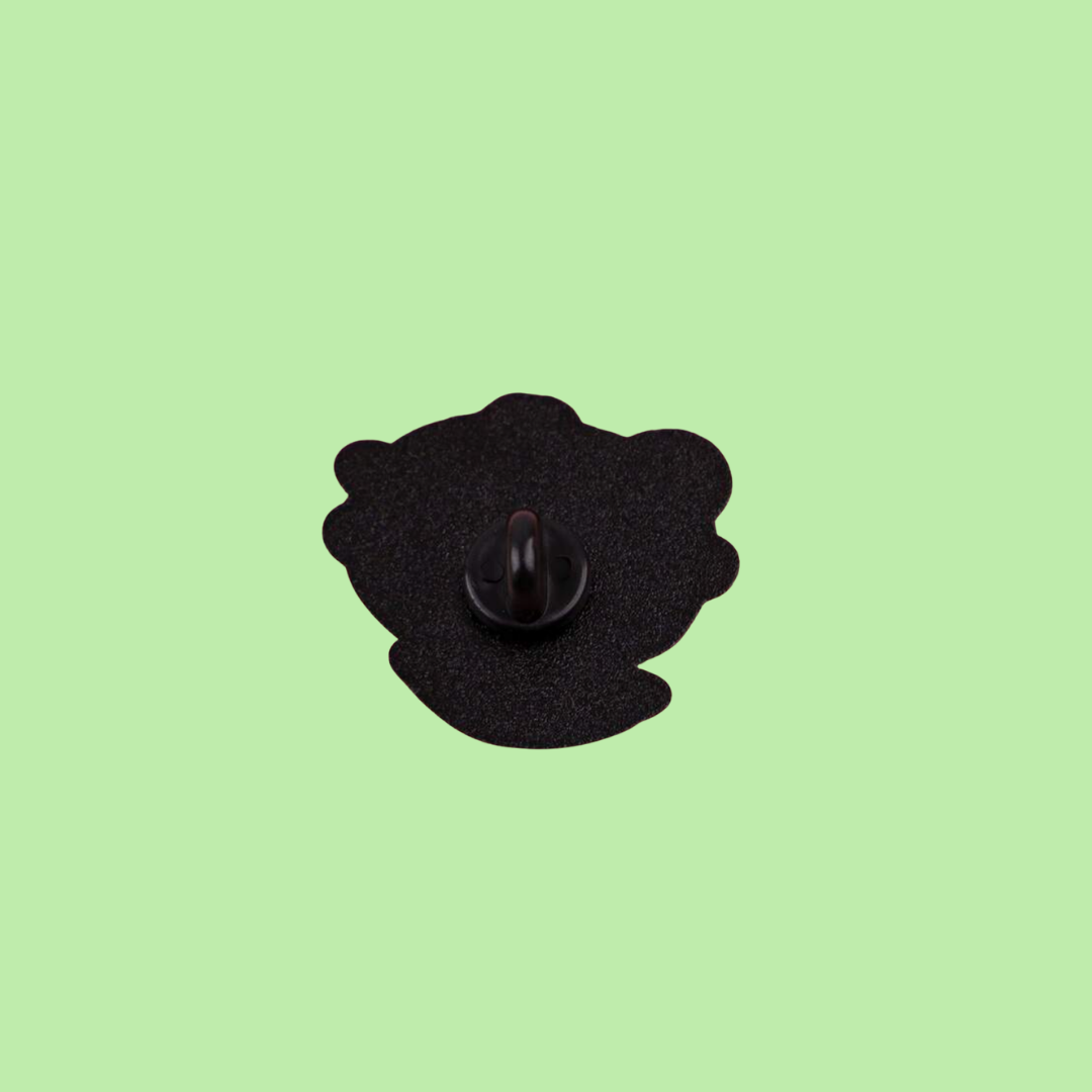 "Do It For Little You" Retro Toy Turtle Sandbox for a 90s or Millennials Nostalgia Childhood Memories with a Healing Inner Child Quote Enamel Pin or Badge