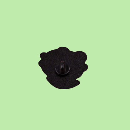 "Do It For Little You" Retro Toy Turtle Sandbox for a 90s or Millennials Nostalgia Childhood Memories with a Healing Inner Child Quote Enamel Pin or Badge