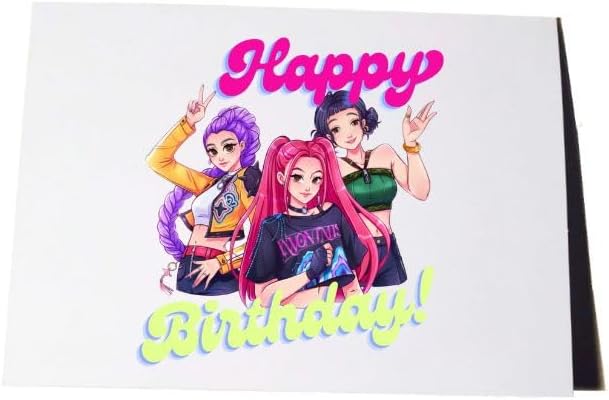 HUNTR/X Birthday Card