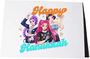 HUNTR/X K-Pop Hanukkah Card