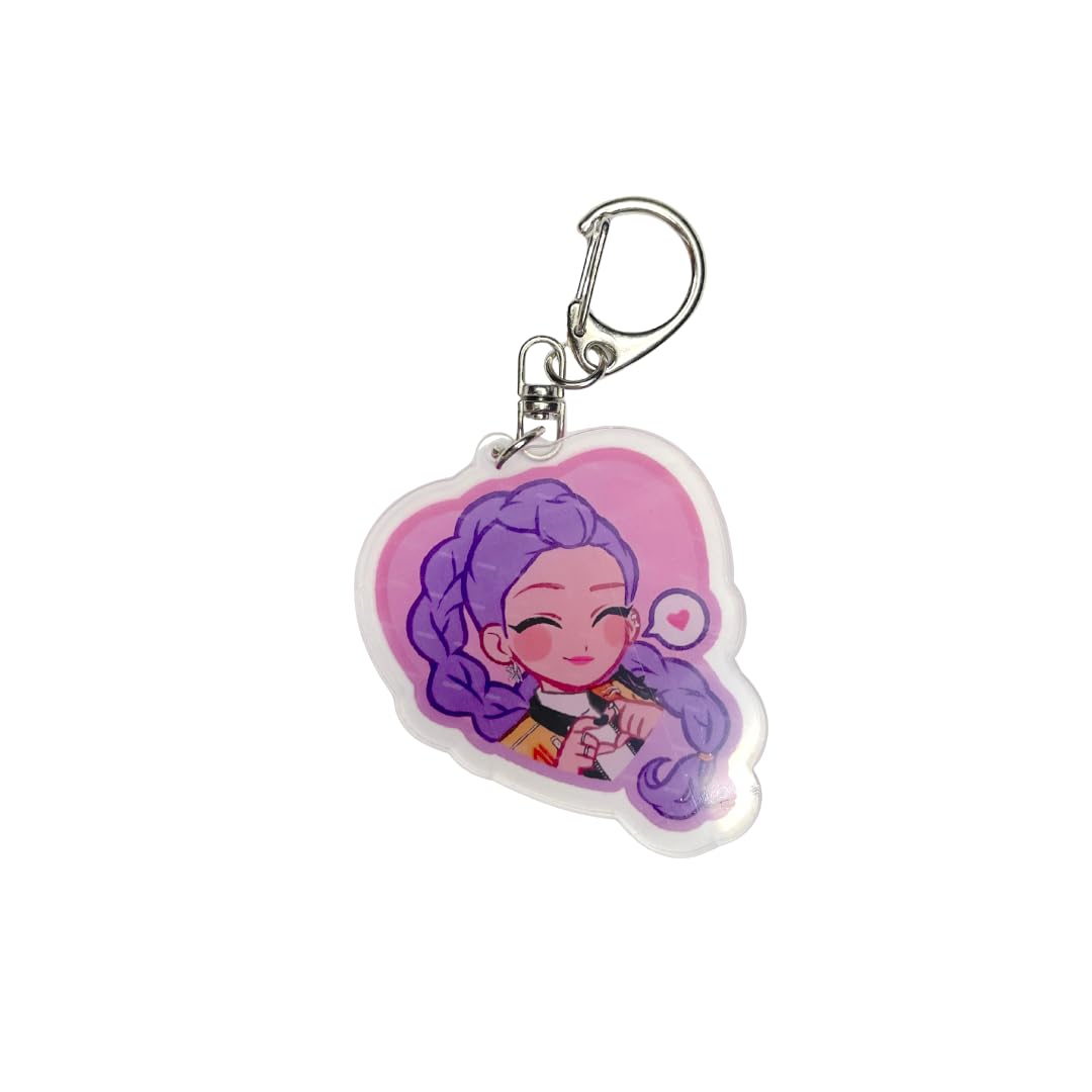 Kpop Demon Hunter Rumi Acrylic Keychain Anime Merchandise Fandom Accessory Gift (Copy)