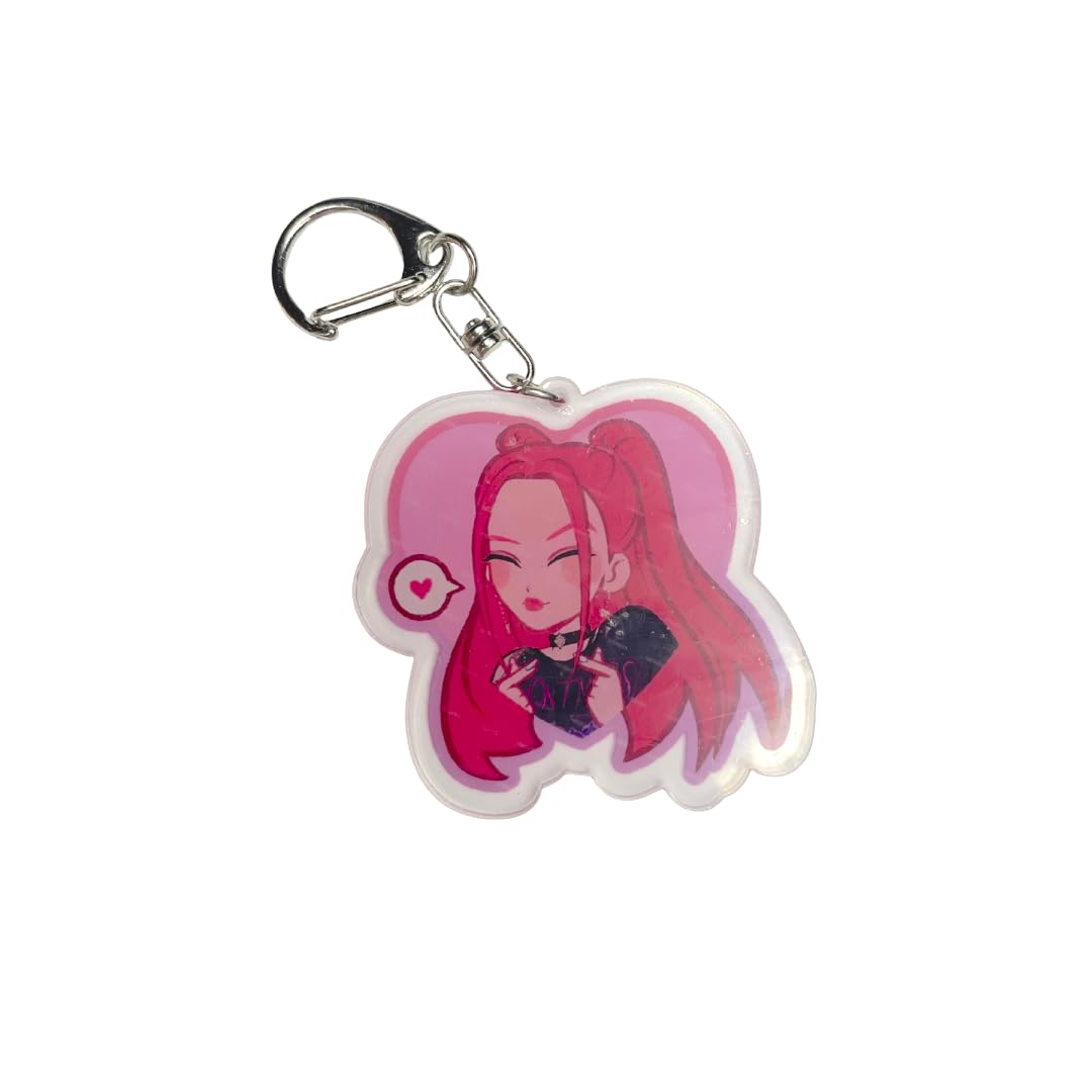 Kpop Demon Hunter Rumi Acrylic Keychain Anime Merchandise Fandom Accessory Gift (Copy)