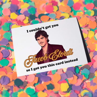 Jacob Elordi Happy Birthday Card
