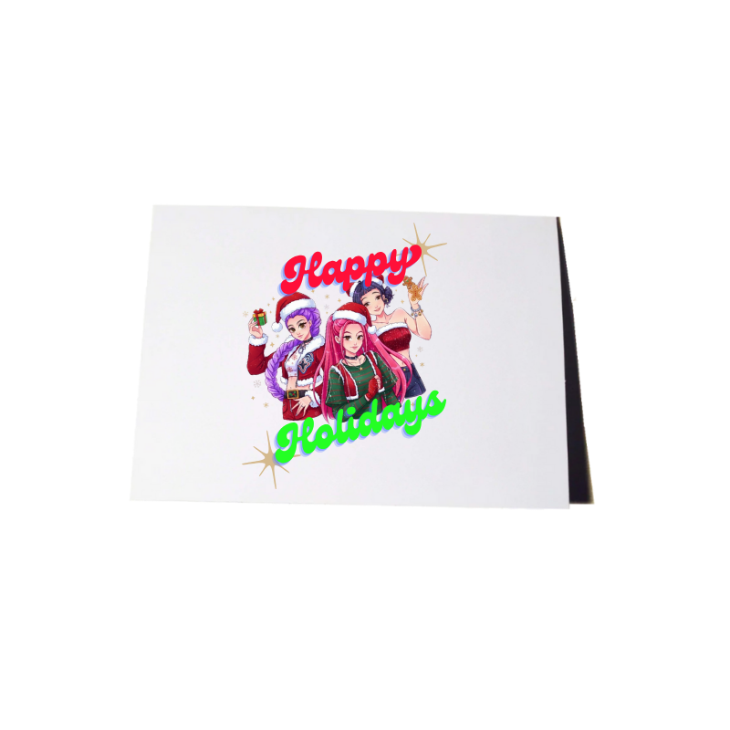 Holiday HUNTR/X Card