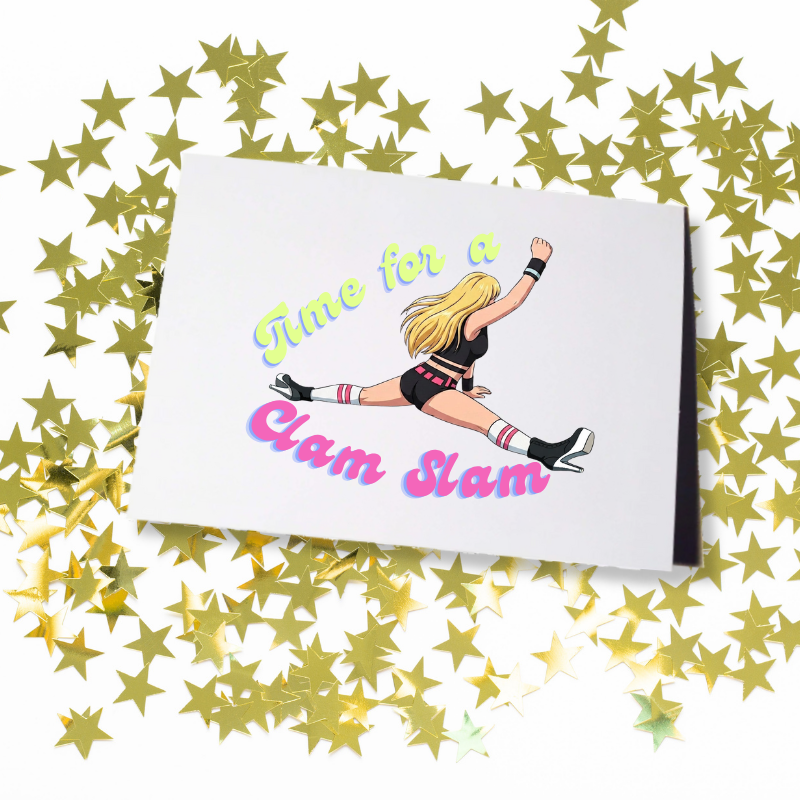 Love Island Kenzie Clam Slam Card