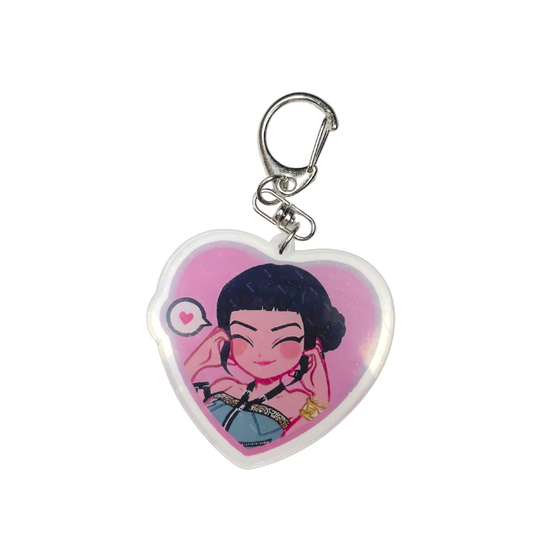 Kpop Demon Hunter Rumi Acrylic Keychain Anime Merchandise Fandom Accessory Gift (Copy)