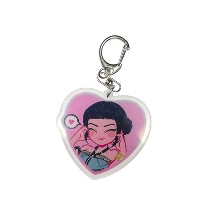 Kpop Demon Hunter Rumi Acrylic Keychain Anime Merchandise Fandom Accessory Gift (Copy)