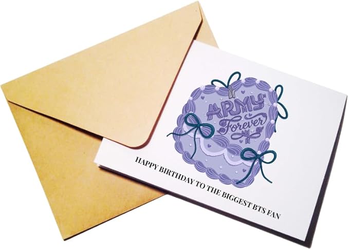 Ratbone Skinny Biggest BTS Fan Birthday Card