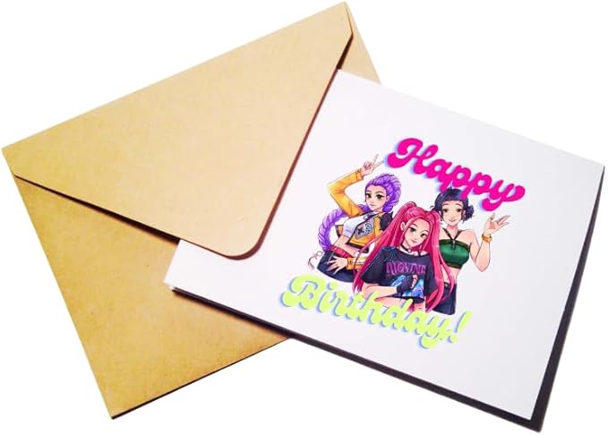 HUNTR/X Birthday Card