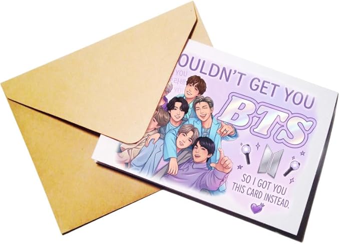 BTS Birthday Card for ARMY