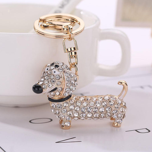 Dachshund Dog Keychain