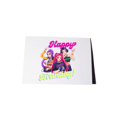 HUNTR/X Birthday Card