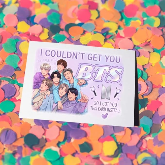 BTS Birthday Card for ARMY