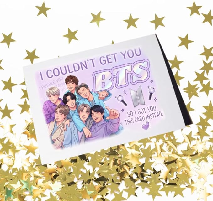 BTS Birthday Card for ARMY