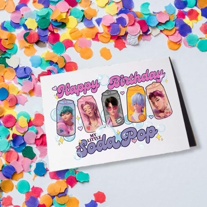 Saja Boys Soda Pop Card