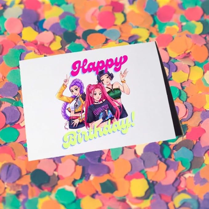 HUNTR/X Birthday Card