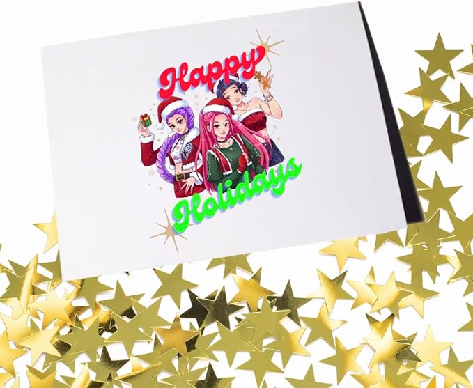Holiday HUNTR/X Card
