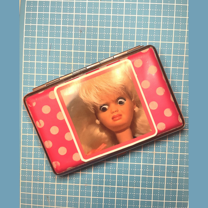 Viral Sarcastic Meme Reaction of a Surprised Doll Face Sticker Thats a Funny Out of Control Girl Aesthetic Waterproof Vinyl for Laptops, Kindles & Water Bottles