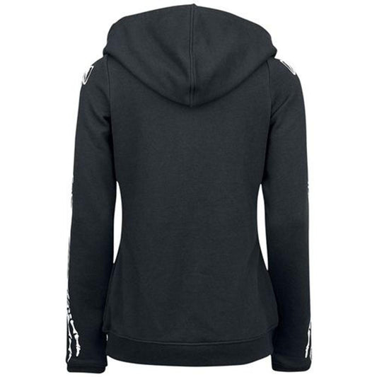Gothic Halloween Skull Hoodie Sweatshirt