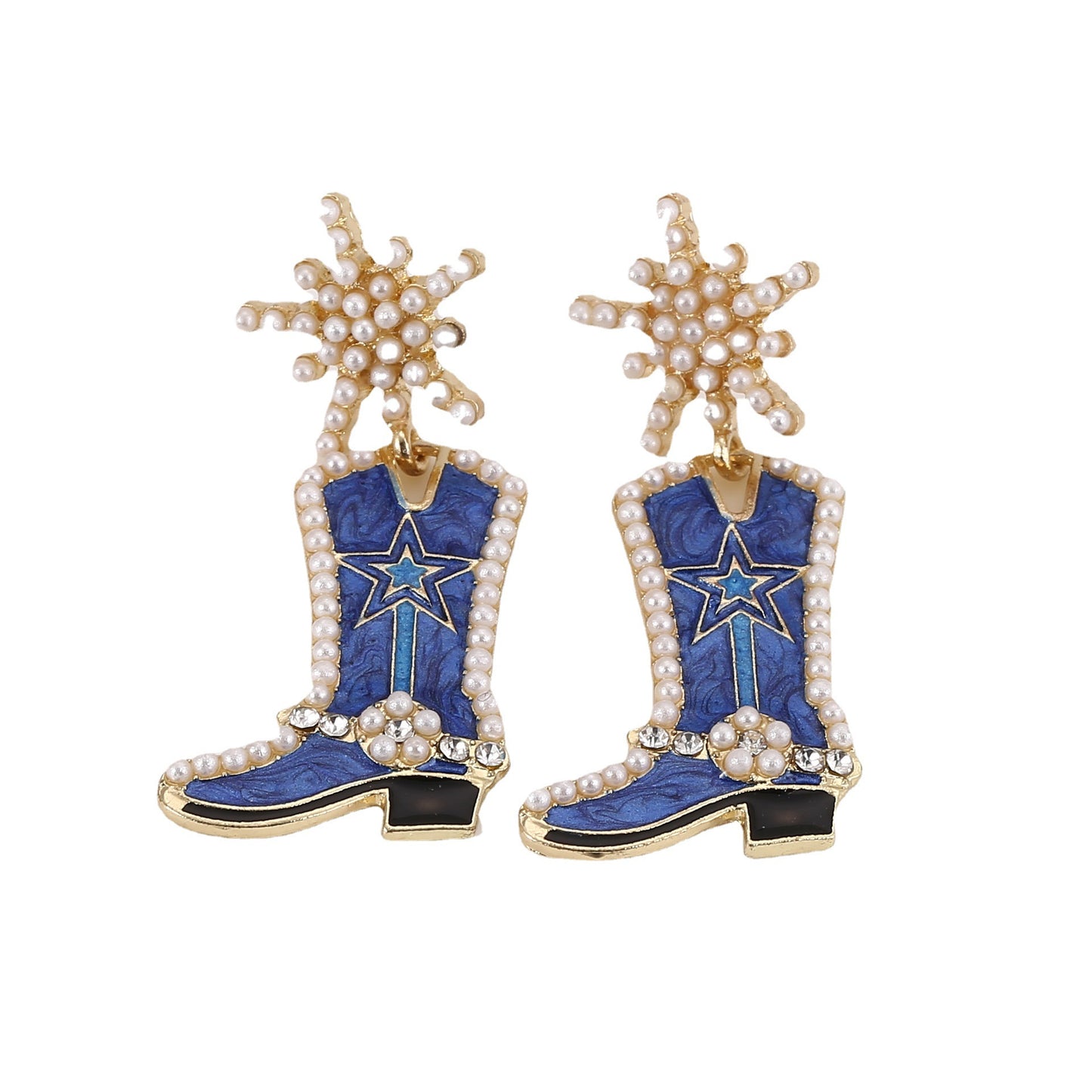 Cowgirl Boots Earrings