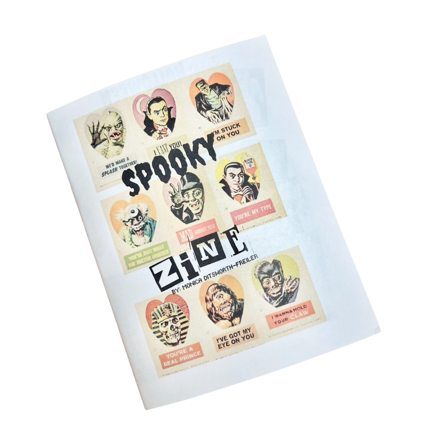 Spooky Zine Printed