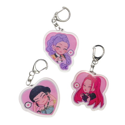 Kpop Demon Hunter Rumi Acrylic Keychain Anime Merchandise Fandom Accessory Gift (Copy)