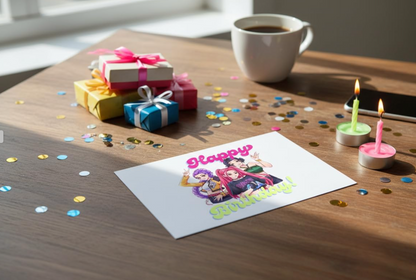HUNTR/X Birthday Card