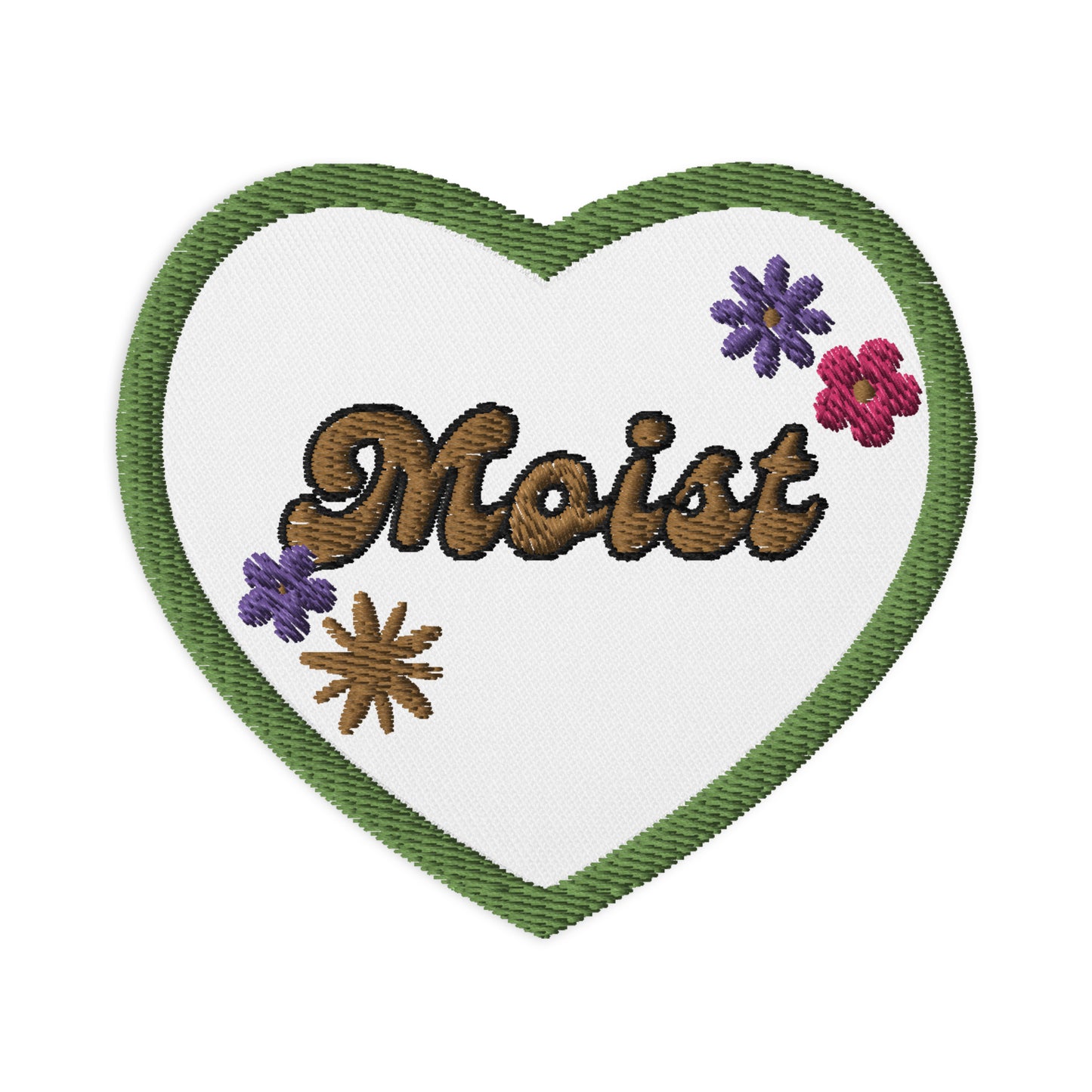 Moist Embroidered patches