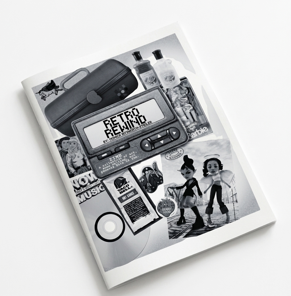 Retro Rewind 90's Inspired Zine