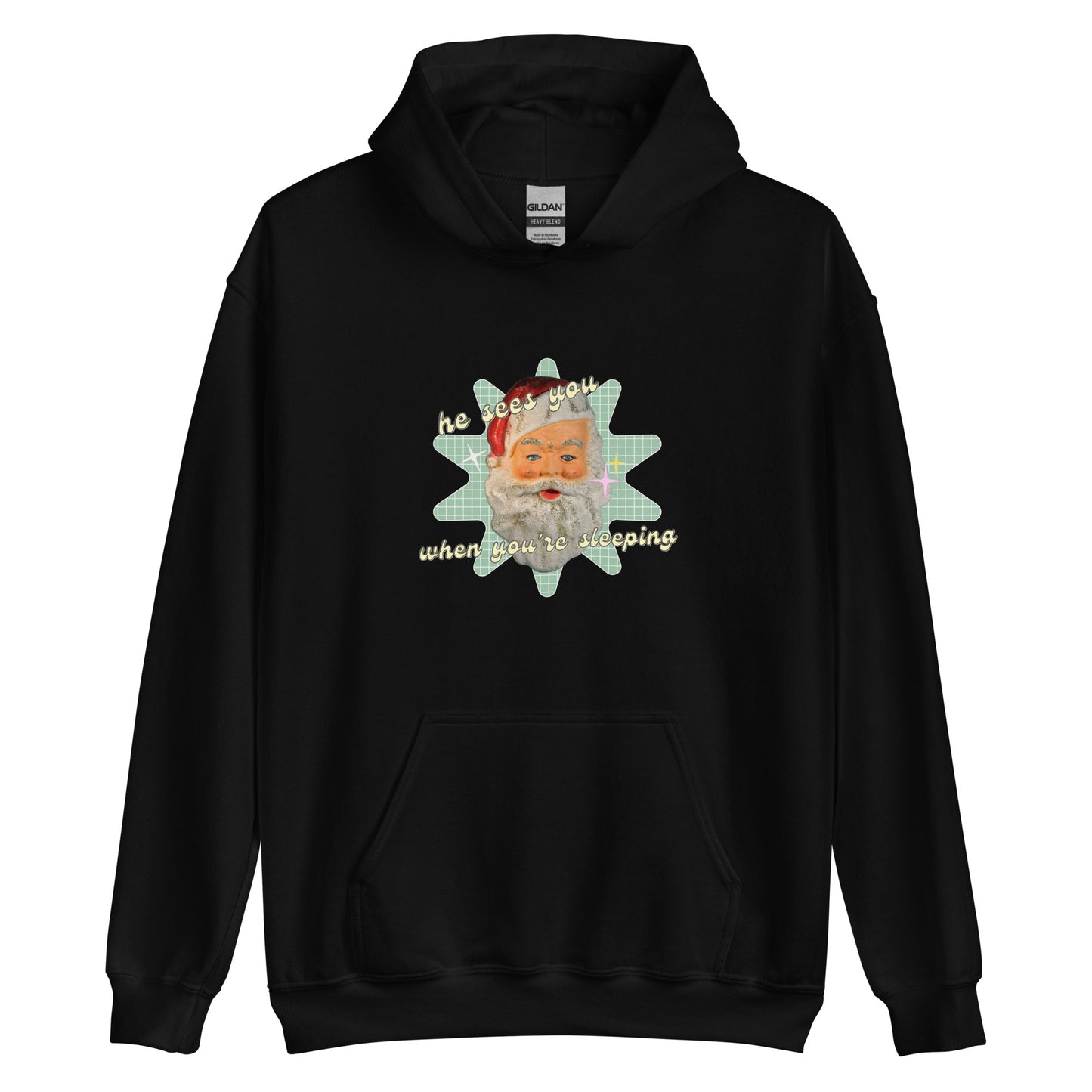 Creepy Santa Christmas Hoodie | Funny and Eerie Hoodie