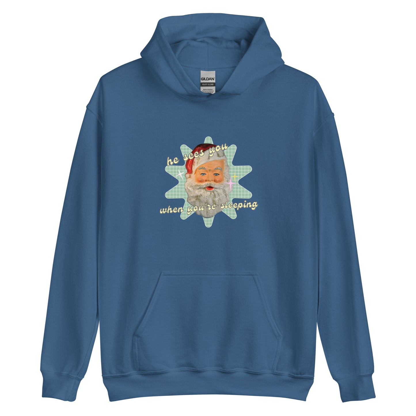 Creepy Santa Christmas Hoodie | Funny and Eerie Hoodie