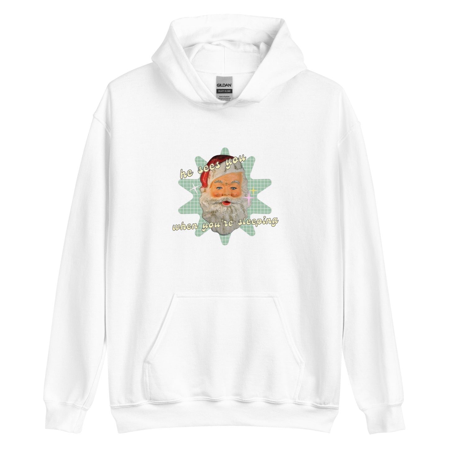 Creepy Santa Christmas Hoodie | Funny and Eerie Hoodie